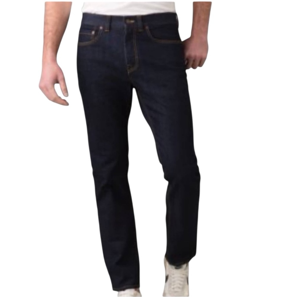 NWT Prana‎ Men’s Feener Dark Wash Jeans Straight Fit